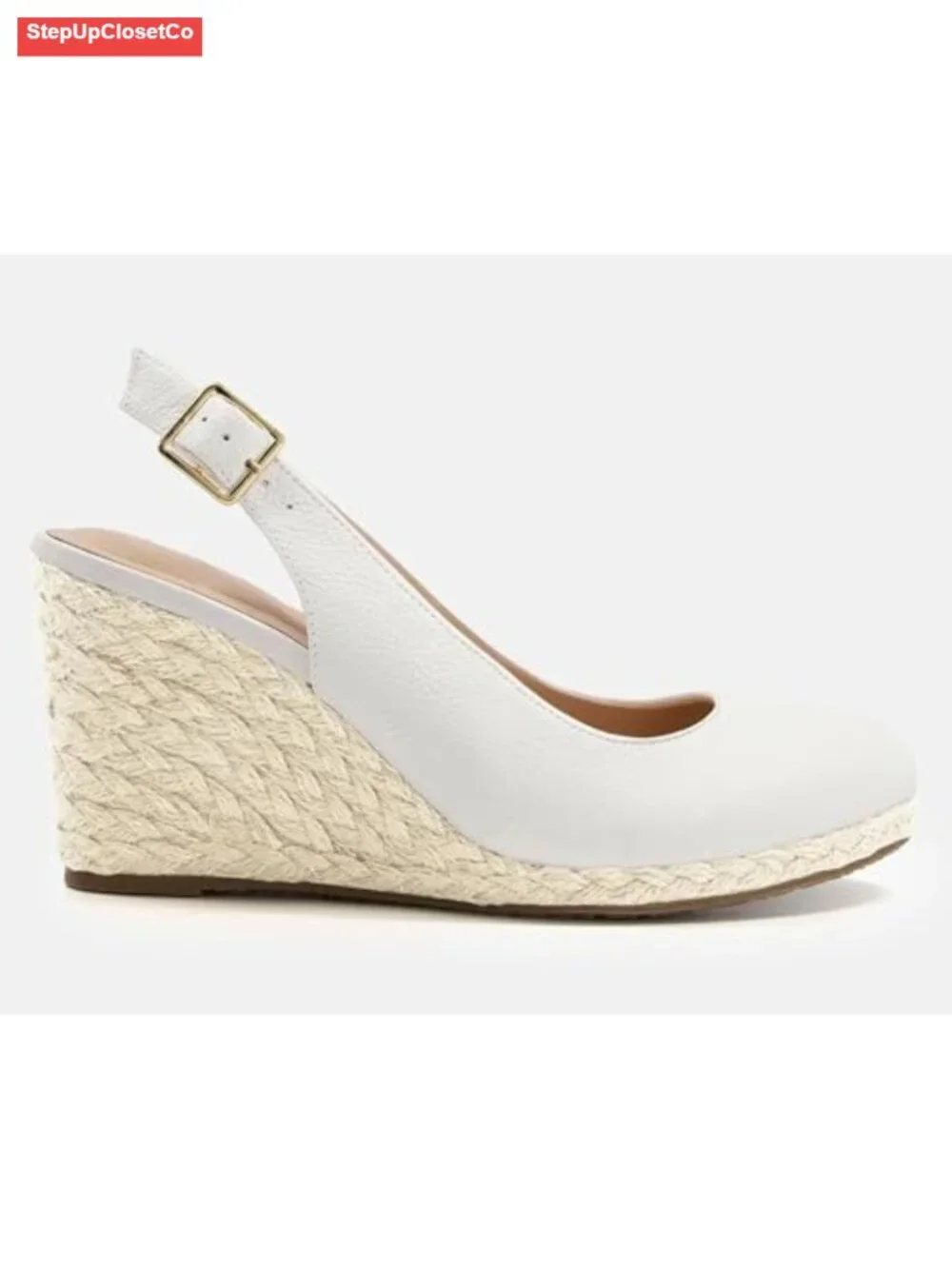 Womens Platform Wedges Sandals Espadrilles Closed Toe Slingback Pumps Ankle